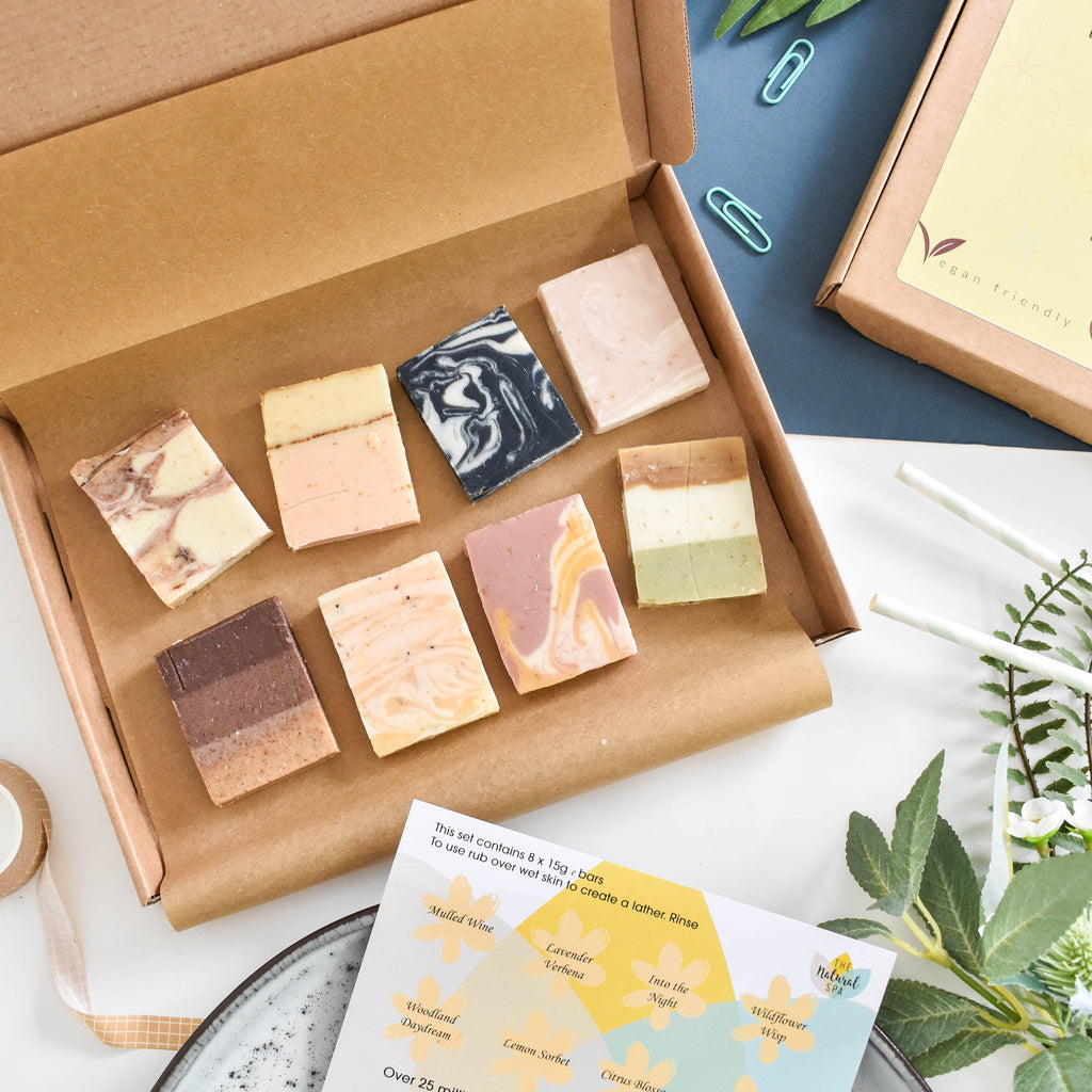 Set Regalo 8 Mini Saponi Naturali – 8 × 25 g | The Natural Spa