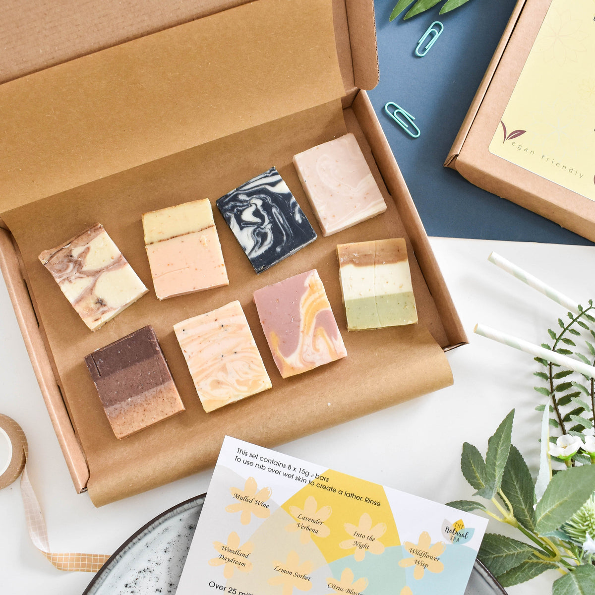 Set Regalo 8 Mini Saponi Naturali – 8 × 25 g | The Natural Spa