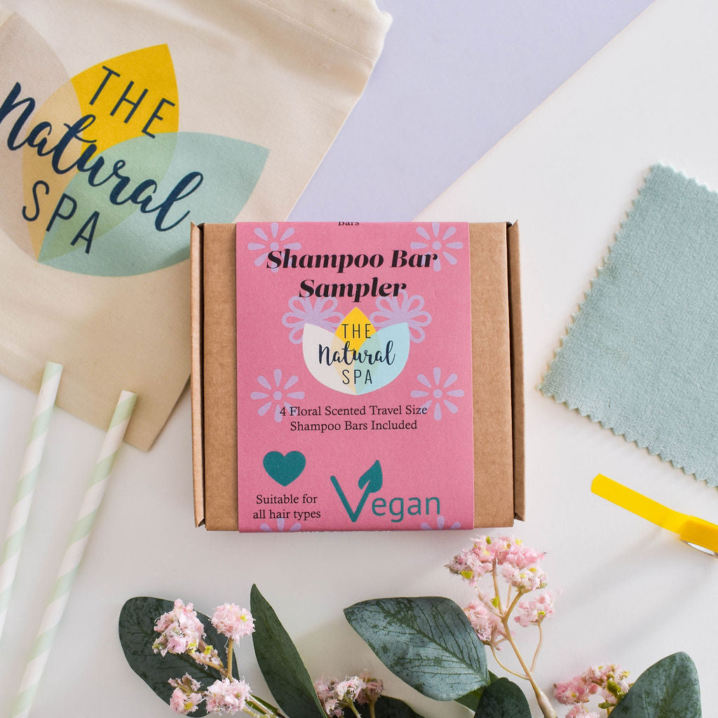 Set Mini Shampoo Floral – 4 Barrette da 15 g