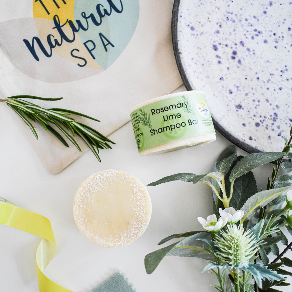 Shampoo Solido Naturale -  Rosmarino e Lime Rinfrescante