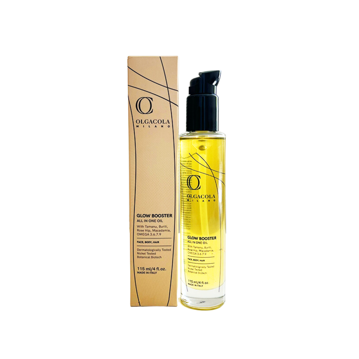 Glow Booster – Olio Botanico Viso, Corpo & Capelli | 115 ml