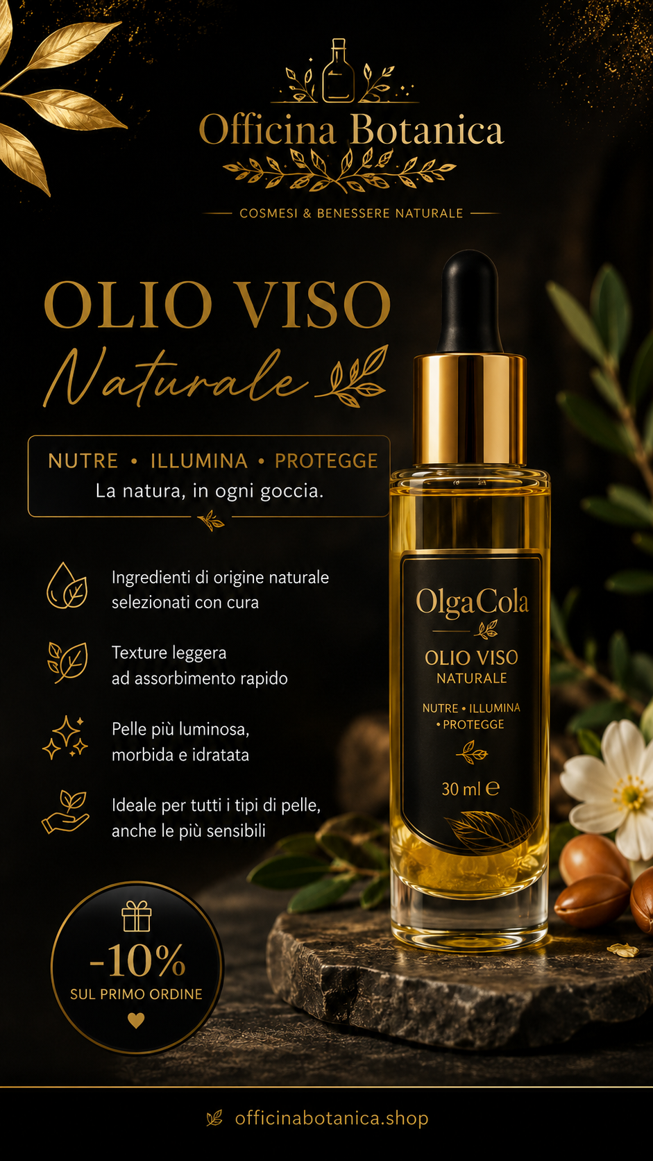 Glow Booster – Olio Botanico Viso, Corpo & Capelli | 115 ml