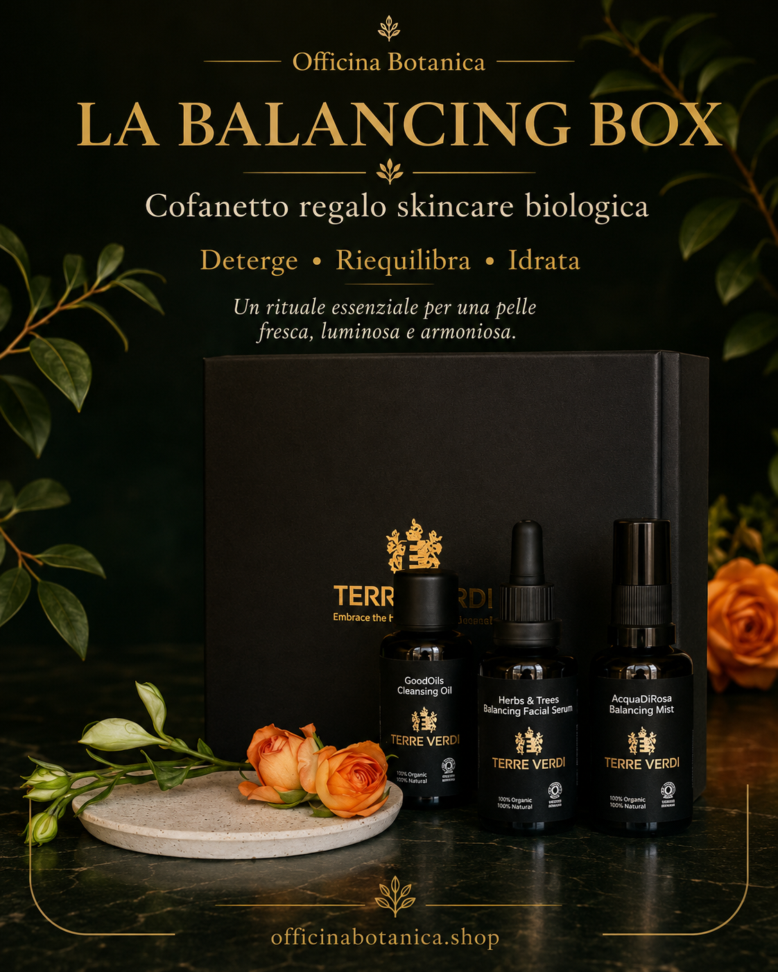 La Balancing Box – Cofanetto Regalo Skincare Biologica