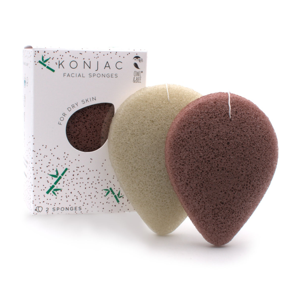 Spugna Konjac Naturale per il Viso – Detersione Delicata